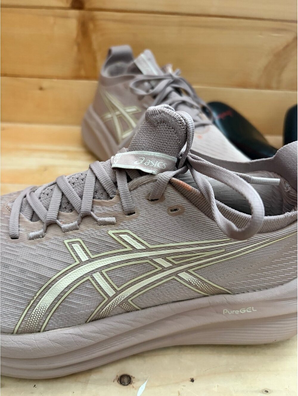 ASICS GEL-NIMBUS 27 Shoes Pink Mesh LaceUp Running Sneaker Womens size 9 - Picture 8 of 8